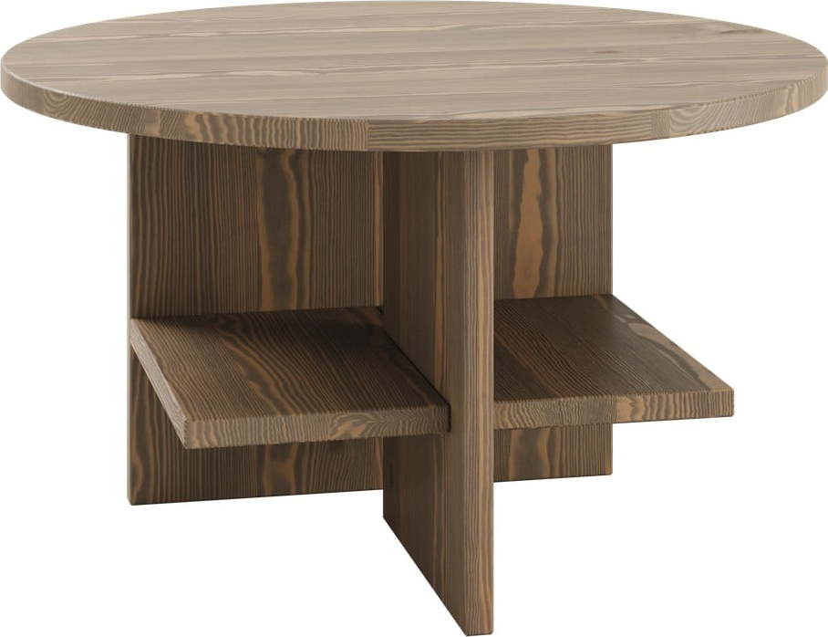 Hnědý kulatý konferenční stolek Rondure – Karup Design Karup Design