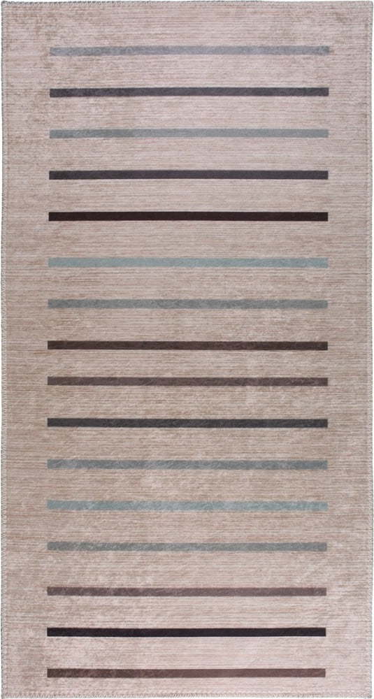 Světle hnědý pratelný koberec 120x180 cm – Vitaus Vitaus