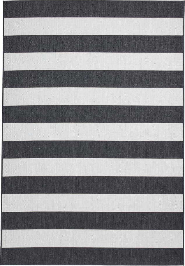 Bílý/černý venkovní koberec 290x200 cm Santa Monica - Think Rugs Think Rugs
