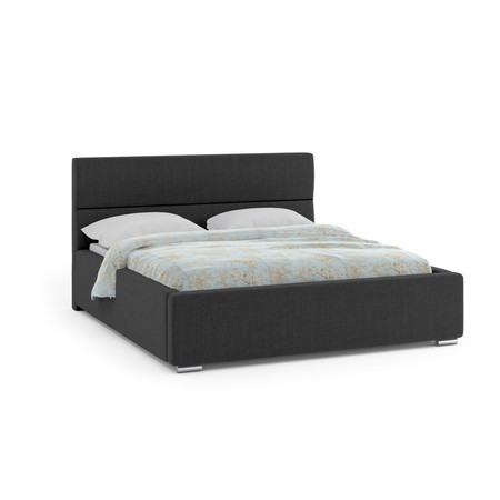Čalouněná postel NEVADA 180x200 cm Černá KOLA
