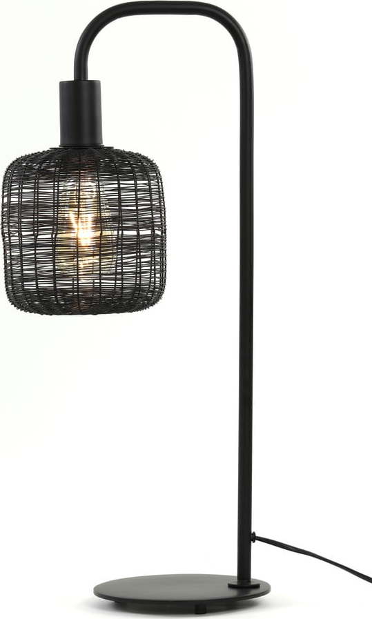 Černá stolní lampa (výška 58 cm) Lekang – Light & Living Light & Living
