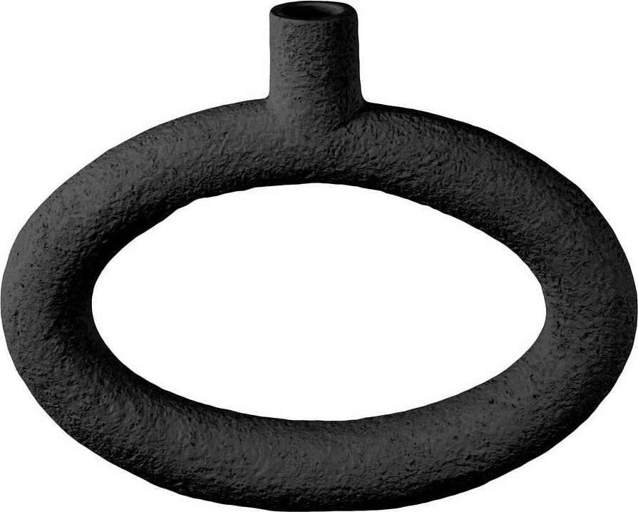 Černá váza PT LIVING Oval