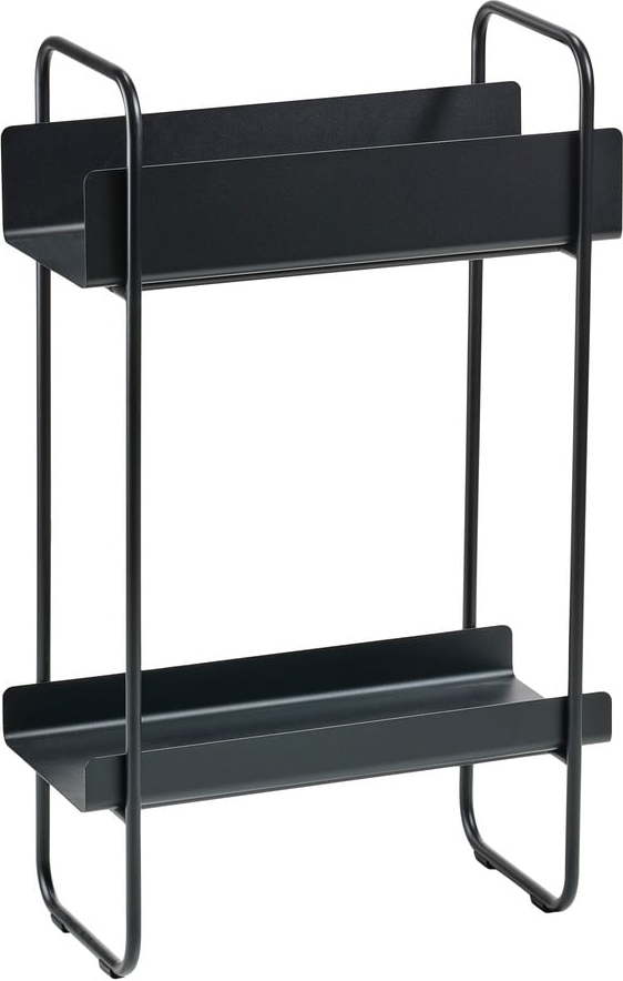 Černý kovový konzolový stolek 24x48 cm A-Console – Zone Zone