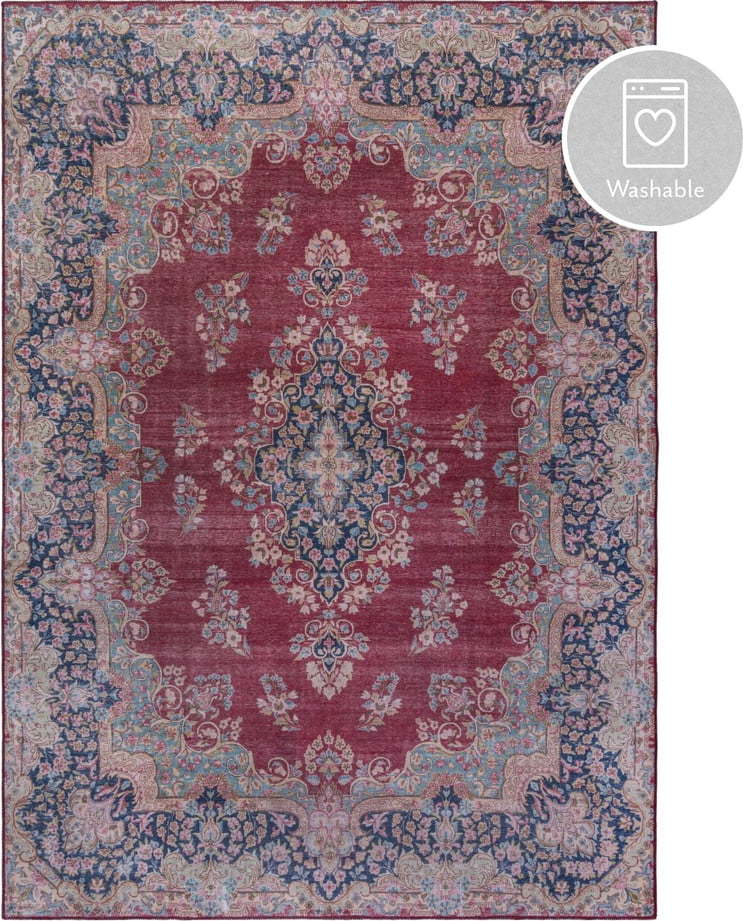 Červený pratelný koberec 120x170 cm FOLD Colby – Flair Rugs Flair Rugs