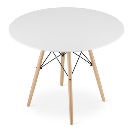 Jídelní stůl TODI 100 cm - dub/bílá SG-nábytek