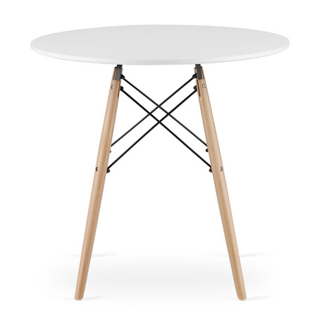 Jídelní stůl TODI 80 cm - dub/bílá SG-nábytek