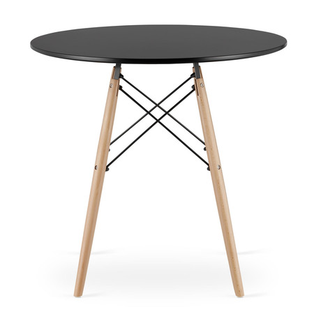 Jídelní stůl TODI 80 cm - dub/černá SG-nábytek