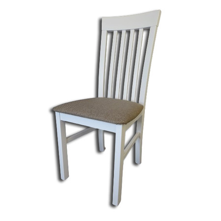 Jídelní židle MILANO 2 - bílá + tkanina 5 MIX-DREW