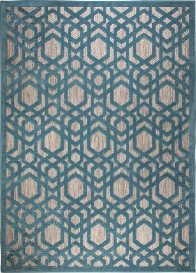 Modrý venkovní koberec 290x200 cm Oro - Flair Rugs Flair Rugs