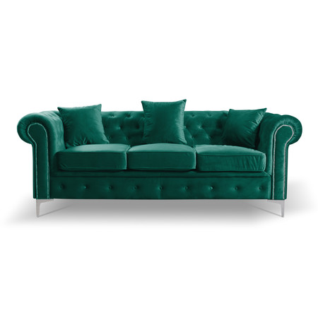 Pohovka Roma Chesterfield III Zelená BOLIVAR