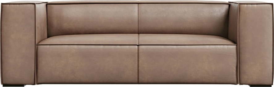 Světle hnědá kožená pohovka 212 cm Madame – Windsor & Co Sofas Windsor & Co Sofas
