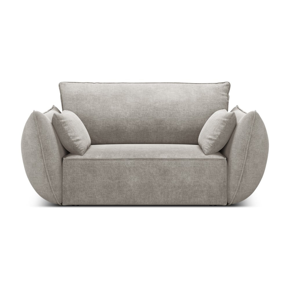 Světle šedé křeslo Vanda – Mazzini Sofas Mazzini Sofas