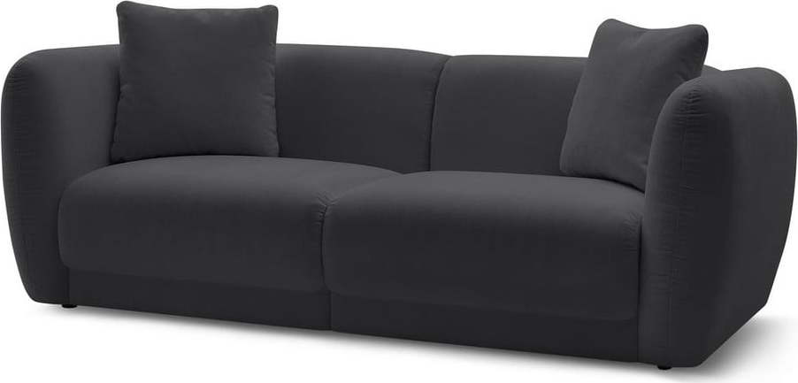 Tmavě šedá pohovka 230 cm Bourbon – Bobochic Paris Bobochic Paris