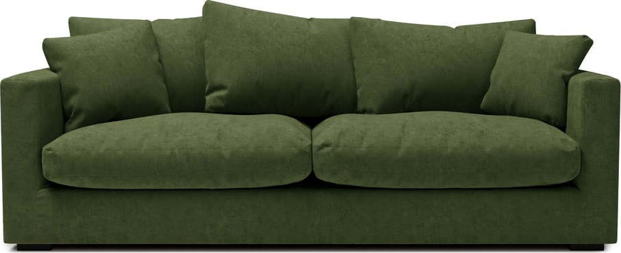 Tmavě zelená pohovka 220 cm Comfy – Scandic Scandic