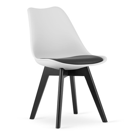 Židle MARK - černá/černo-bílá SG-nábytek