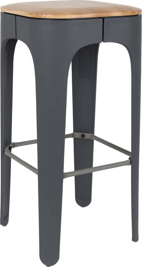 Antracitová barová židle 73 cm Up-High – White Label White Label
