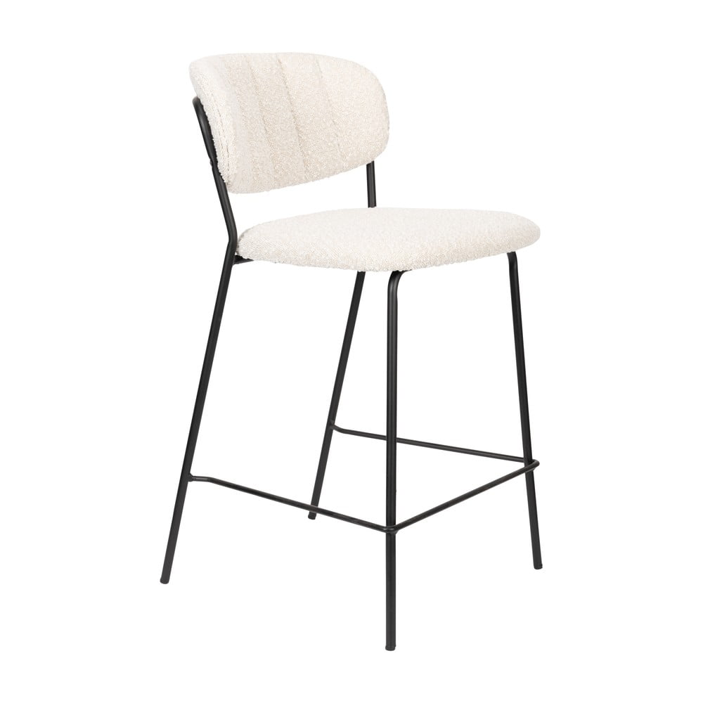 Bílé barové židle v sadě 2 ks 89 cm Jolien – White Label White Label