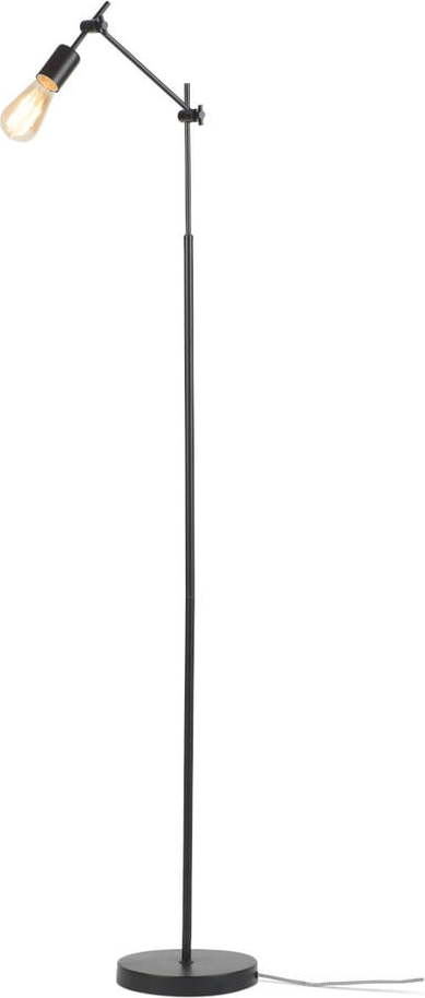 Černá stojací lampa s kovovým stínidlem (výška 170 cm) Sheffield – it's about RoMi IT´S ABOUT RoMi