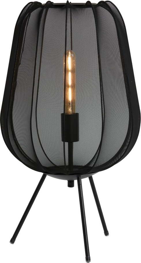 Černá stolní lampa (výška 60 cm) Plumeria – Light & Living Light & Living
