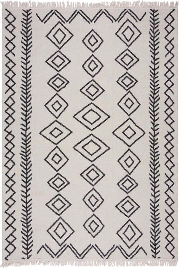Černobílý koberec 120x170 cm Edie – Flair Rugs Flair Rugs