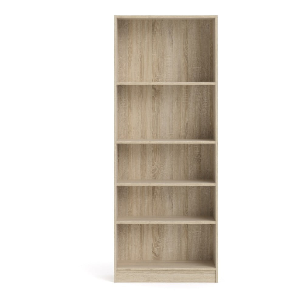 Knihovna v dekoru dubu 79x203 cm Basic - Tvilum Tvilum