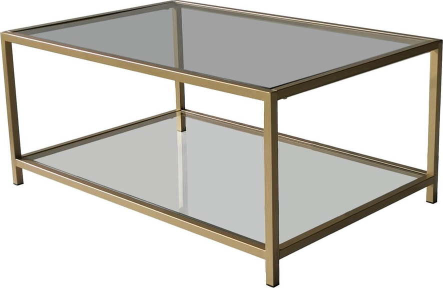 Konferenční stolek ve zlaté barvě 60x90 cm Astro – Neostill Neostill