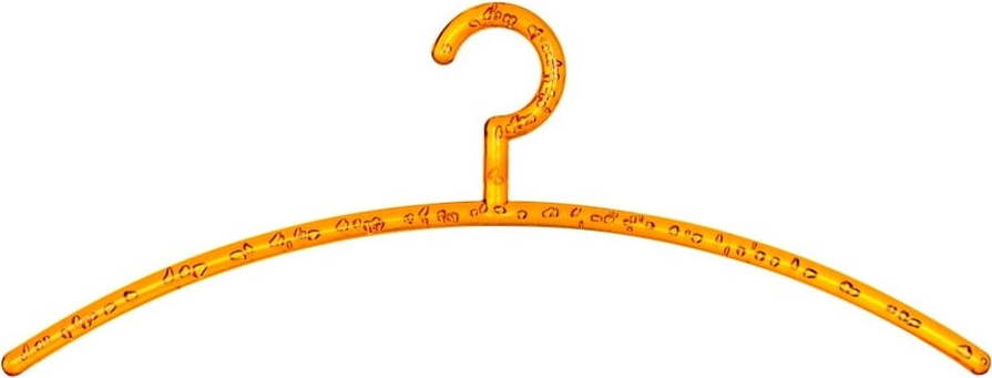 Oranžové ramínko na oblečení Wenko Bubble WENKO