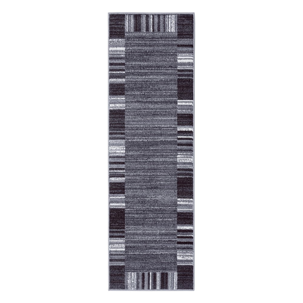 Šedý/béžový koberec běhoun 200x67 cm Border - Hanse Home Hanse Home