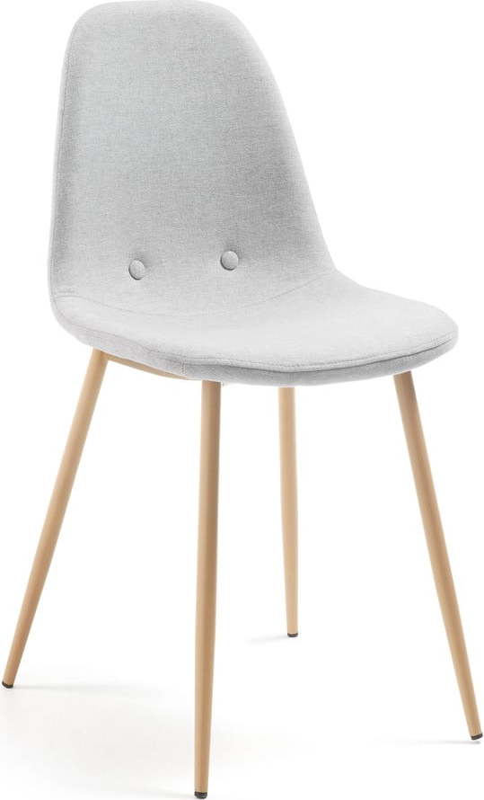 Světle šedá jídelní židle Kave Home Lissy Kave Home