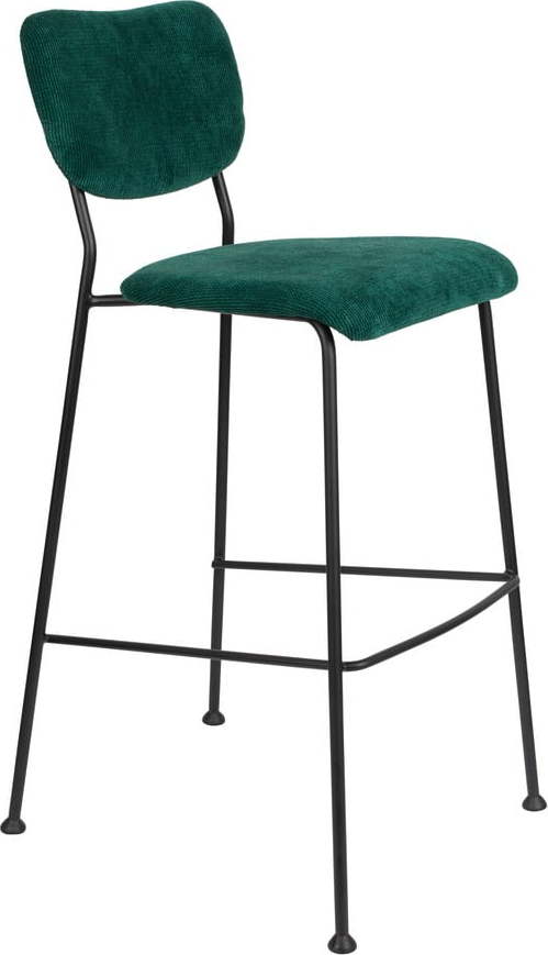 Tmavě zelené barové židle v sadě 2 ks 102 cm Benson – Zuiver Zuiver