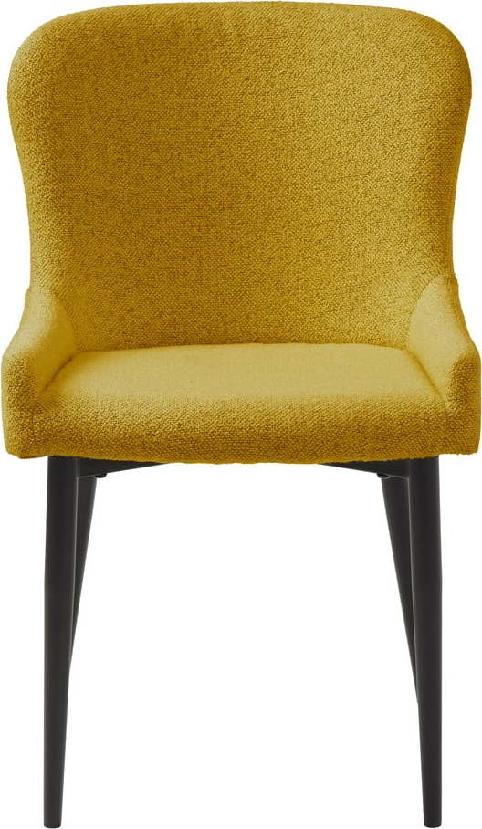 Žlutá jídelní židle Ontario – Unique Furniture Unique Furniture