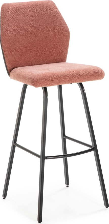 Barové židle v lososové barvě v sadě 2 ks 75 cm Pol – Marckeric Marckeric