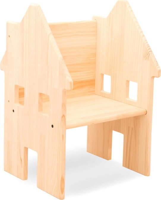 Dětská židle z masivní borovice Little Nice Things HappyHouse Little Nice Things