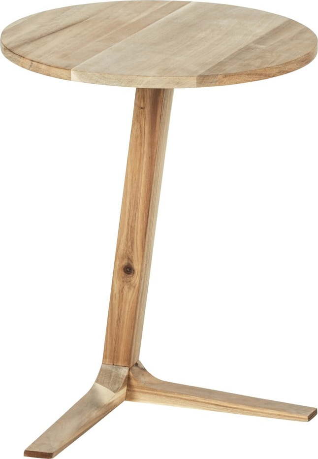 Kulatý odkládací stolek z masivu akácie ø 40 cm Acina – Wenko WENKO