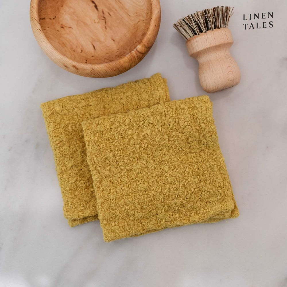 Lněné utěrky v sadě 2 ks 26x26 cm – Linen Tales Linen Tales