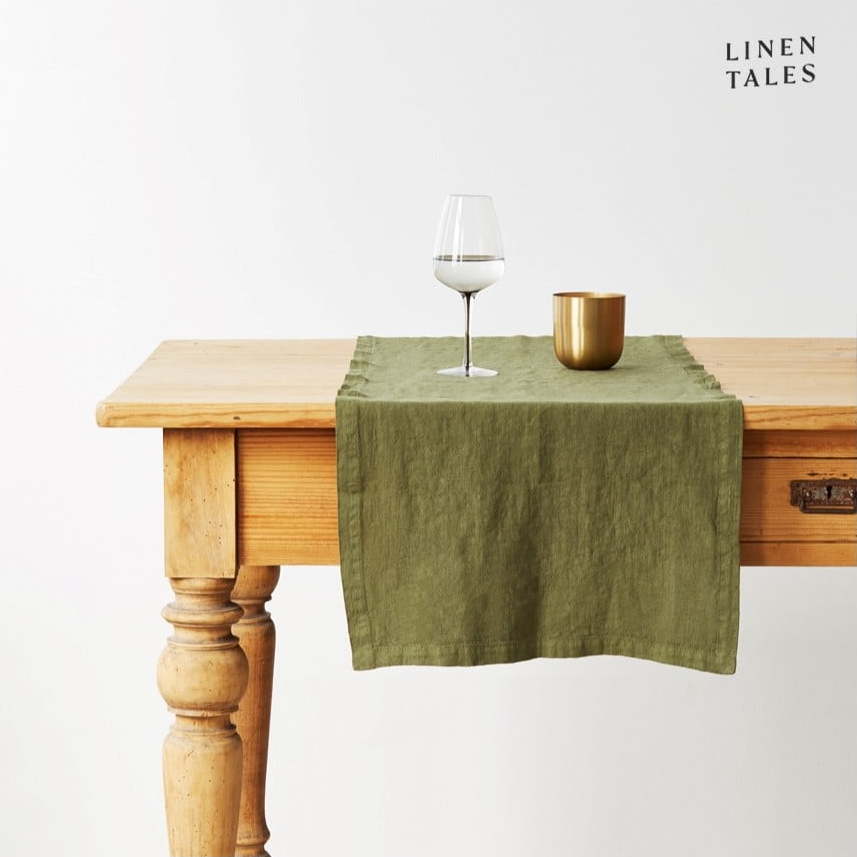 Lněný běhoun na stůl 40x150 cm – Linen Tales Linen Tales