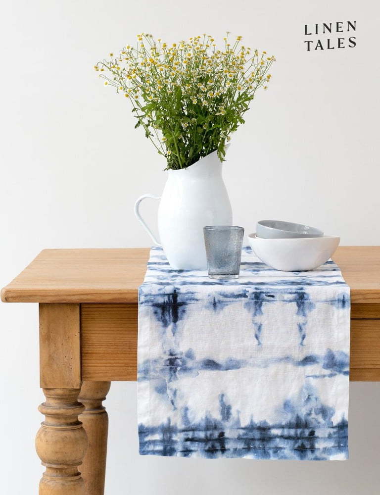 Lněný běhoun na stůl 40x150 cm – Linen Tales Linen Tales
