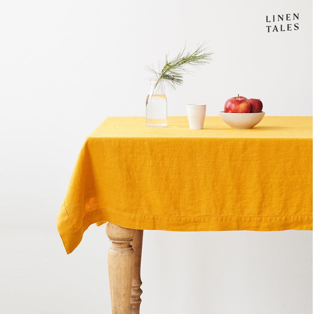 Lněný ubrus 140x140 cm – Linen Tales Linen Tales