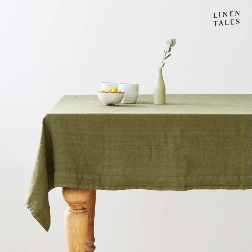 Lněný ubrus 140x140 cm – Linen Tales Linen Tales