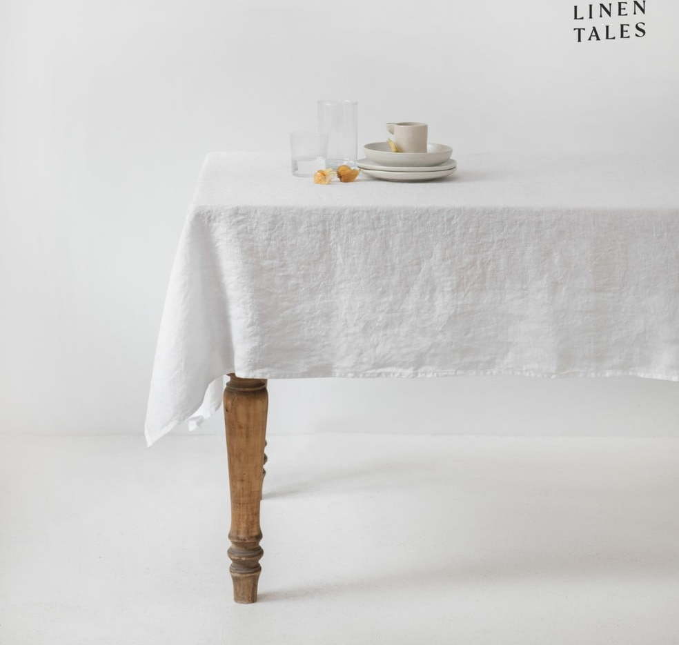 Lněný ubrus 160x160 cm – Linen Tales Linen Tales