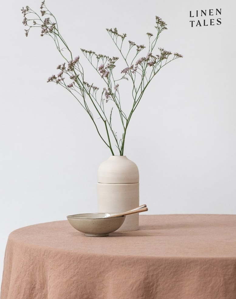 Lněný ubrus ø 230 cm – Linen Tales Linen Tales