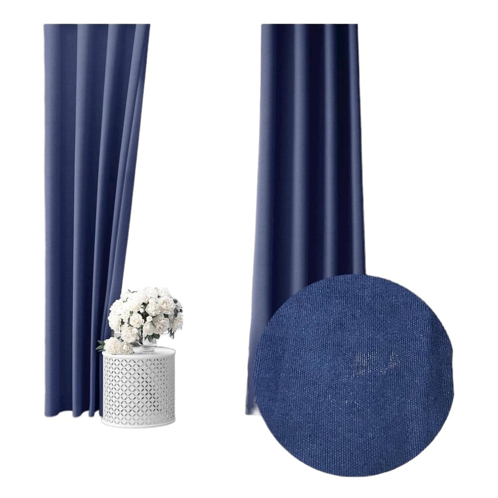 Modrý polo-zatemňovací závěs 260x150 cm - Mila Home Mila Home