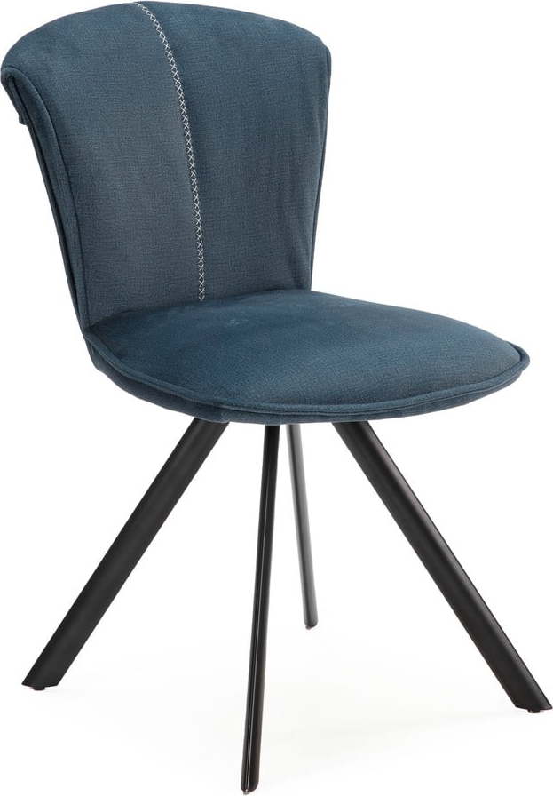 Tmavě modré jídelní židle v sadě 2 ks Simbra – Marckeric Marckeric