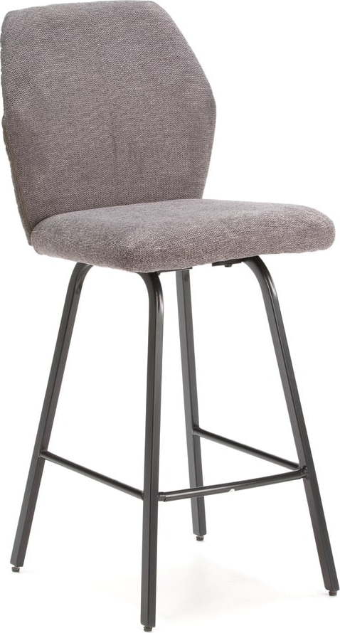 Tmavě šedé barové židle v sadě 4 ks 65 cm Bei – Marckeric Marckeric