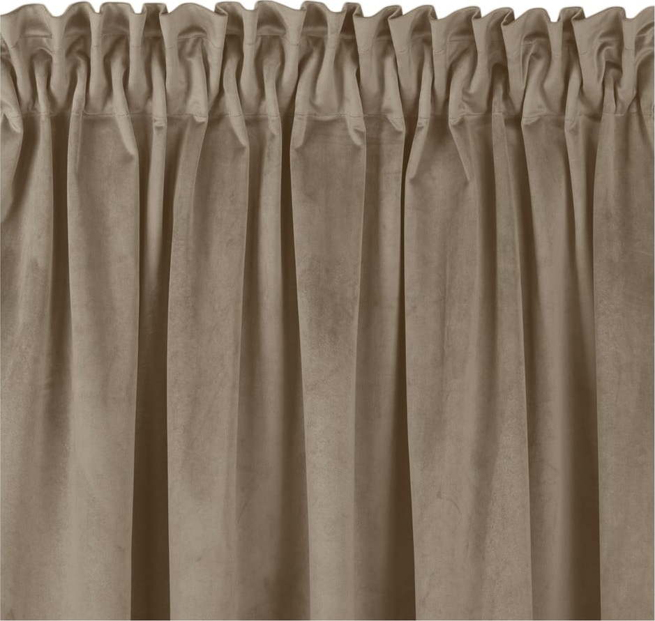 Béžový závěs 200x245 cm Vila – Homede HOMEDE