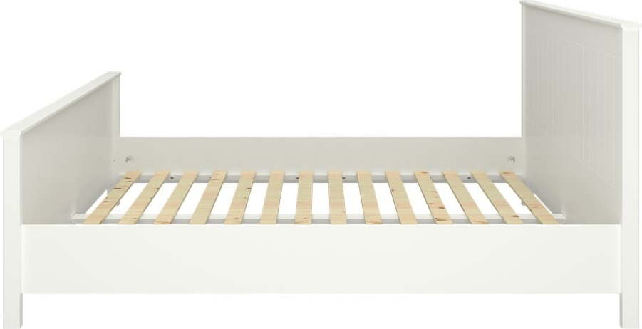 Bílá dvoulůžková postel 180x200 cm Tromsö - Tvilum Tvilum
