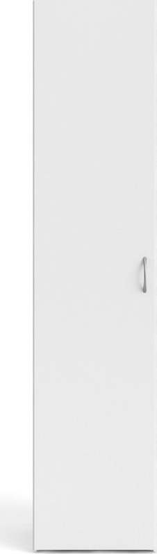 Bílá šatní skříň 39x175 cm Space - Tvilum Tvilum