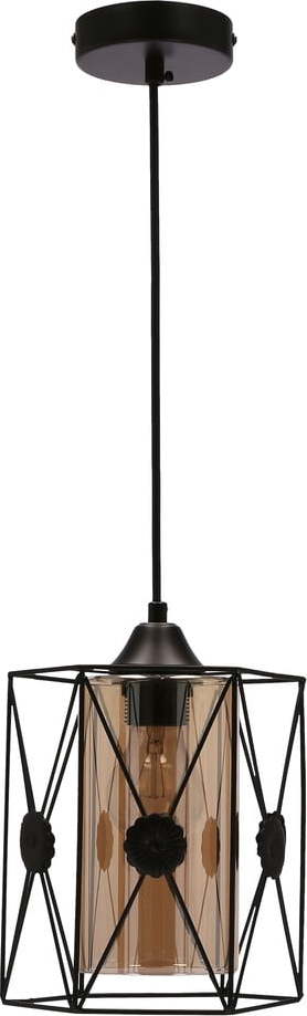 Černé závěsné svítidlo ø 18 cm Livian – Candellux Lighting Candellux Lighting
