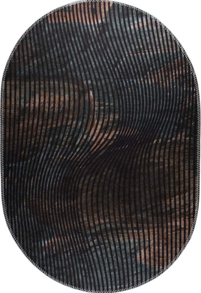 Černý pratelný koberec 80x120 cm – Vitaus Vitaus
