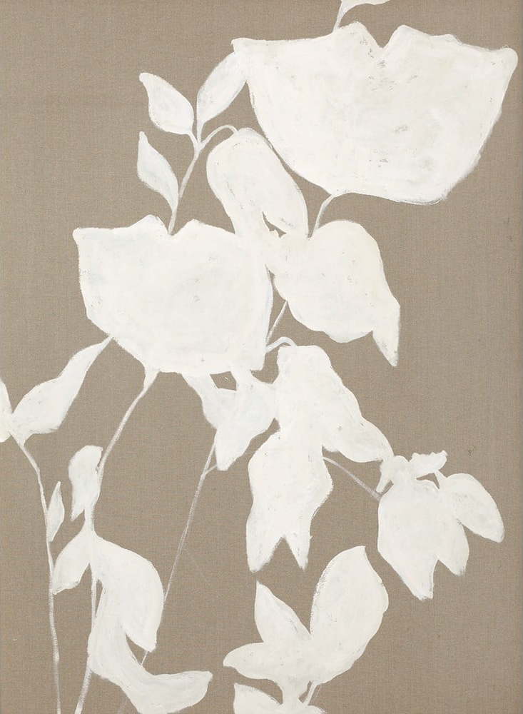 Ručně malovaný obraz 90x120 cm Fortuna White – Malerifabrikken Malerifabrikken